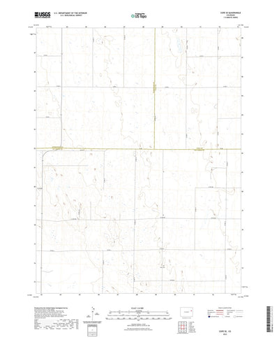 United States Geological Survey Cope SE, CO (2022, 24000-Scale) digital map