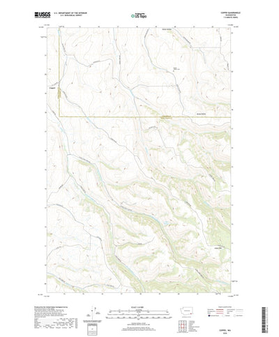 United States Geological Survey Coppei, WA (2020, 24000-Scale) digital map