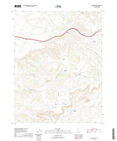 United States Geological Survey Copper Globe, UT (2020, 24000-Scale) digital map