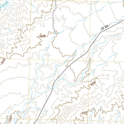 United States Geological Survey Corcoran Point, CO (2022, 24000-Scale) digital map