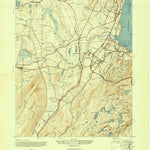 United States Geological Survey Cornwall-On-Hudson, NY (1947, 24000-Scale) digital map