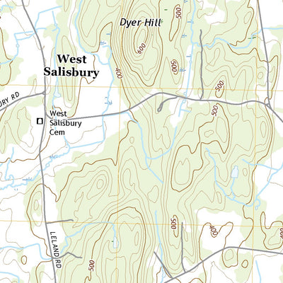 United States Geological Survey Cornwall, VT (2021, 24000-Scale) digital map