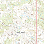 United States Geological Survey Corral Butte, WA (2020, 24000-Scale) digital map