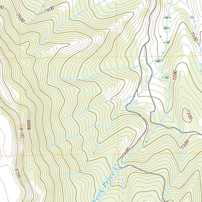 United States Geological Survey Corral Creek, MT (2020, 24000-Scale) digital map
