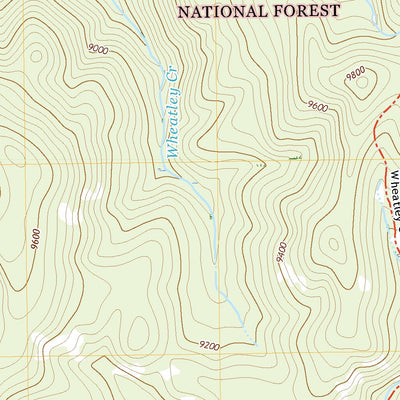 United States Geological Survey Corral Peaks, CO (2022, 24000-Scale) digital map