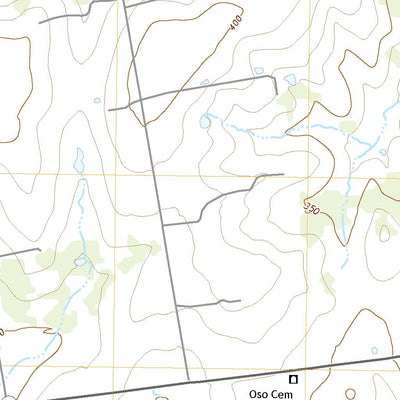 United States Geological Survey Cost, TX (2022, 24000-Scale) digital map