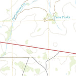 United States Geological Survey Cottonwood Creek, TX (2022, 24000-Scale) digital map