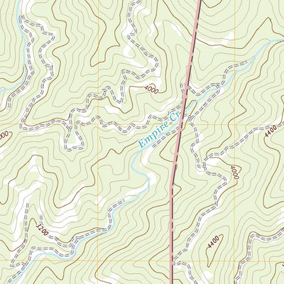 United States Geological Survey Cottonwood Peak, CA (2022, 24000-Scale) digital map