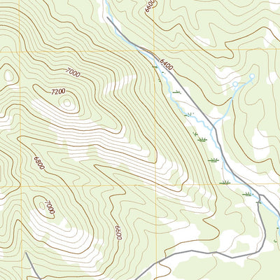 United States Geological Survey Cottonwood Peak, ID (2020, 24000-Scale) digital map