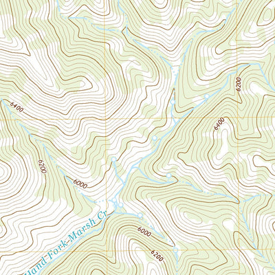 United States Geological Survey Cottonwood Peak, ID (2020, 24000-Scale) digital map