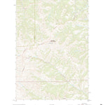 United States Geological Survey Cottonwood Peak, WY (2021, 24000-Scale) digital map