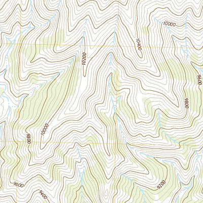 United States Geological Survey Cottonwood Peak, WY (2021, 24000-Scale) digital map