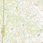 United States Geological Survey Cottonwood Peak, WY (2021, 24000-Scale) digital map