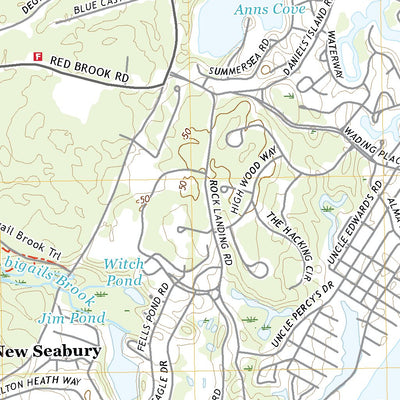 United States Geological Survey Cotuit, MA (2021, 24000-Scale) digital map