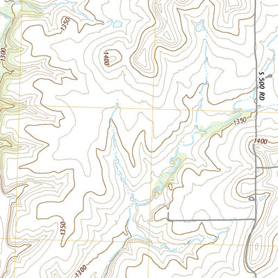 United States Geological Survey Council Grove, KS (2022, 24000-Scale) digital map