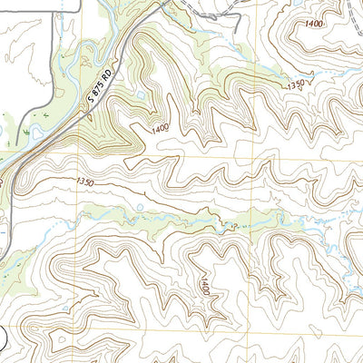 United States Geological Survey Council Grove, KS (2022, 24000-Scale) digital map