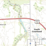 United States Geological Survey Courtland, AL (2020, 24000-Scale) digital map