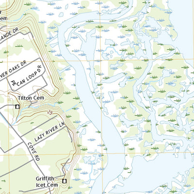 United States Geological Survey Cove, TX (2022, 24000-Scale) digital map