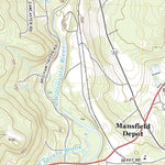 United States Geological Survey Coventry, CT (2021, 24000-Scale) digital map
