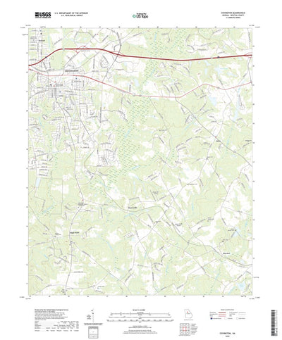 United States Geological Survey Covington, GA (2020, 24000-Scale) digital map