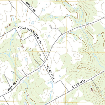United States Geological Survey Covington, TX (2022, 24000-Scale) digital map