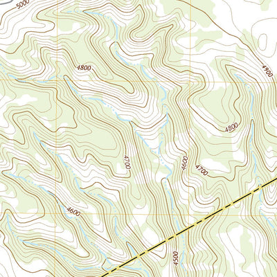 United States Geological Survey Cow Canyon, NM (2020, 24000-Scale) digital map