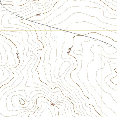 United States Geological Survey Cowboy Mesa NE, NM (2020, 24000-Scale) digital map