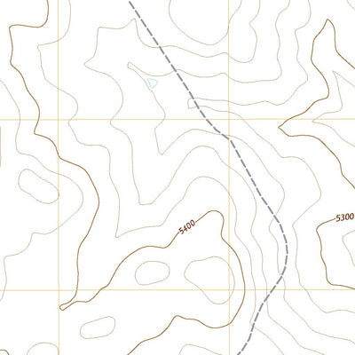 United States Geological Survey Cowboy Mesa SW, NM (2020, 24000-Scale) digital map
