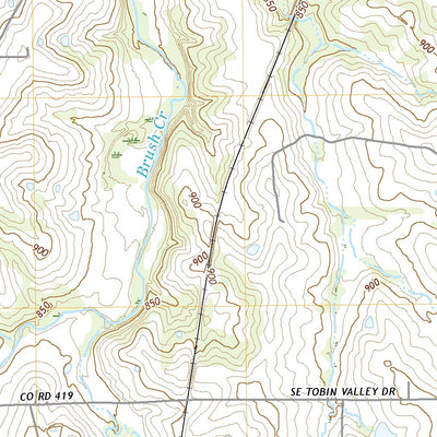United States Geological Survey Cowgill, MO (2021, 24000-Scale) digital map