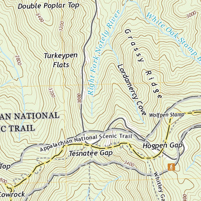 United States Geological Survey Cowrock, GA (2020, 24000-Scale) digital map