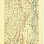 United States Geological Survey Coxsackie, NY (1893, 62500-Scale) digital map