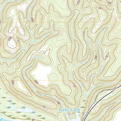 United States Geological Survey Coy, AL (2020, 24000-Scale) digital map