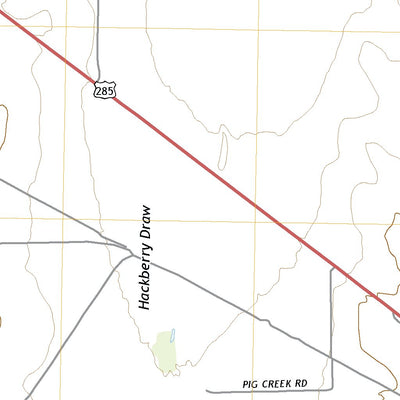 United States Geological Survey Coyanosa SW, TX (2022, 24000-Scale) digital map