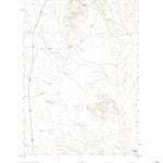 United States Geological Survey Coyote Gap, WY (2021, 24000-Scale) digital map