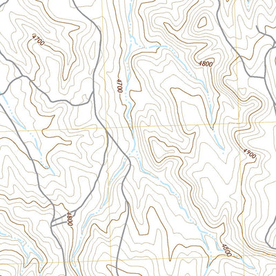 United States Geological Survey Coyote Hill, WY (2021, 24000-Scale) digital map