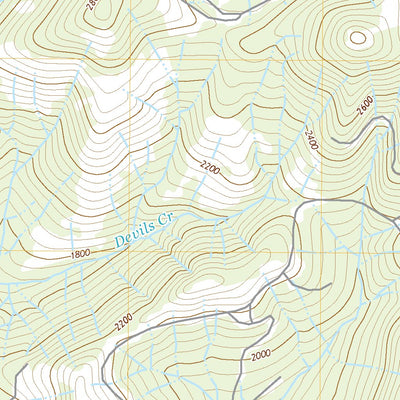 United States Geological Survey Coyote Mountain, WA (2020, 24000-Scale) digital map