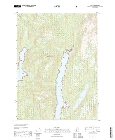 United States Geological Survey Craig A-2 SE, AK (2021, 25000-Scale) digital map