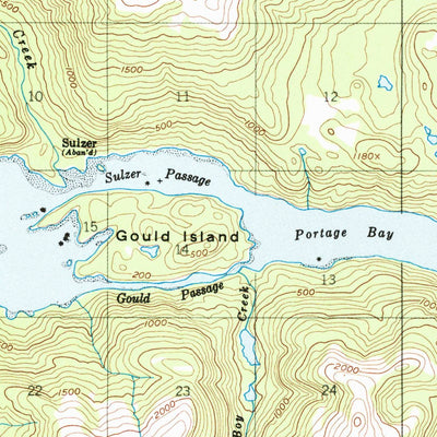 United States Geological Survey Craig B-2, AK (1949, 63360-Scale) digital map