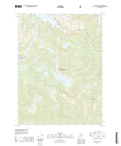 United States Geological Survey Craig B-3 NW, AK (2021, 25000-Scale) digital map