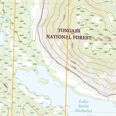 United States Geological Survey Craig B-3 NW, AK (2021, 25000-Scale) digital map