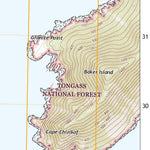 United States Geological Survey Craig B-6 SE, AK (2021, 25000-Scale) digital map
