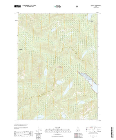 United States Geological Survey Craig C-1 NE, AK (2021, 25000-Scale) digital map