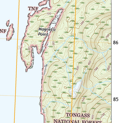 United States Geological Survey Craig D-1 SW, AK (2021, 25000-Scale) digital map