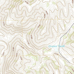 United States Geological Survey Crater Canyon, AZ (2021, 24000-Scale) digital map
