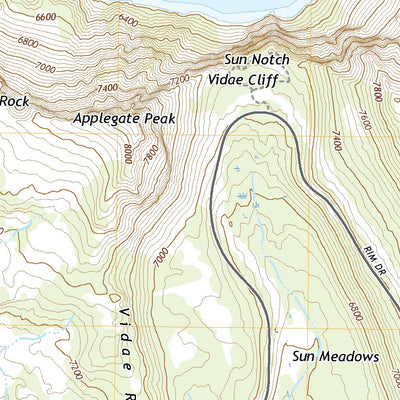 United States Geological Survey Crater Lake East, OR (2020, 24000-Scale) digital map