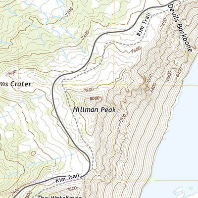 United States Geological Survey Crater Lake West, OR (2020, 24000-Scale) digital map