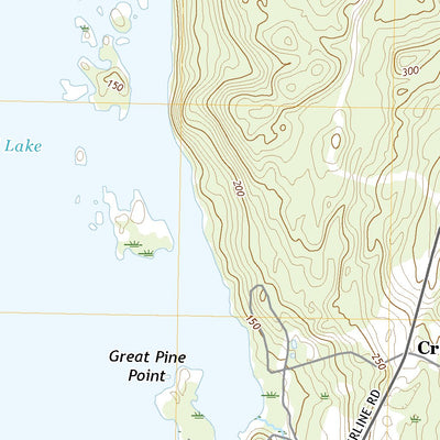 United States Geological Survey Crawford Lake, ME (2021, 24000-Scale) digital map