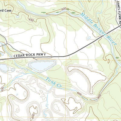United States Geological Survey Crawford, TX (2022, 24000-Scale) digital map