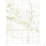 United States Geological Survey Crawfordsville, IA (2022, 24000-Scale) digital map