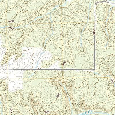 United States Geological Survey Creal Springs, IL (2021, 24000-Scale) digital map